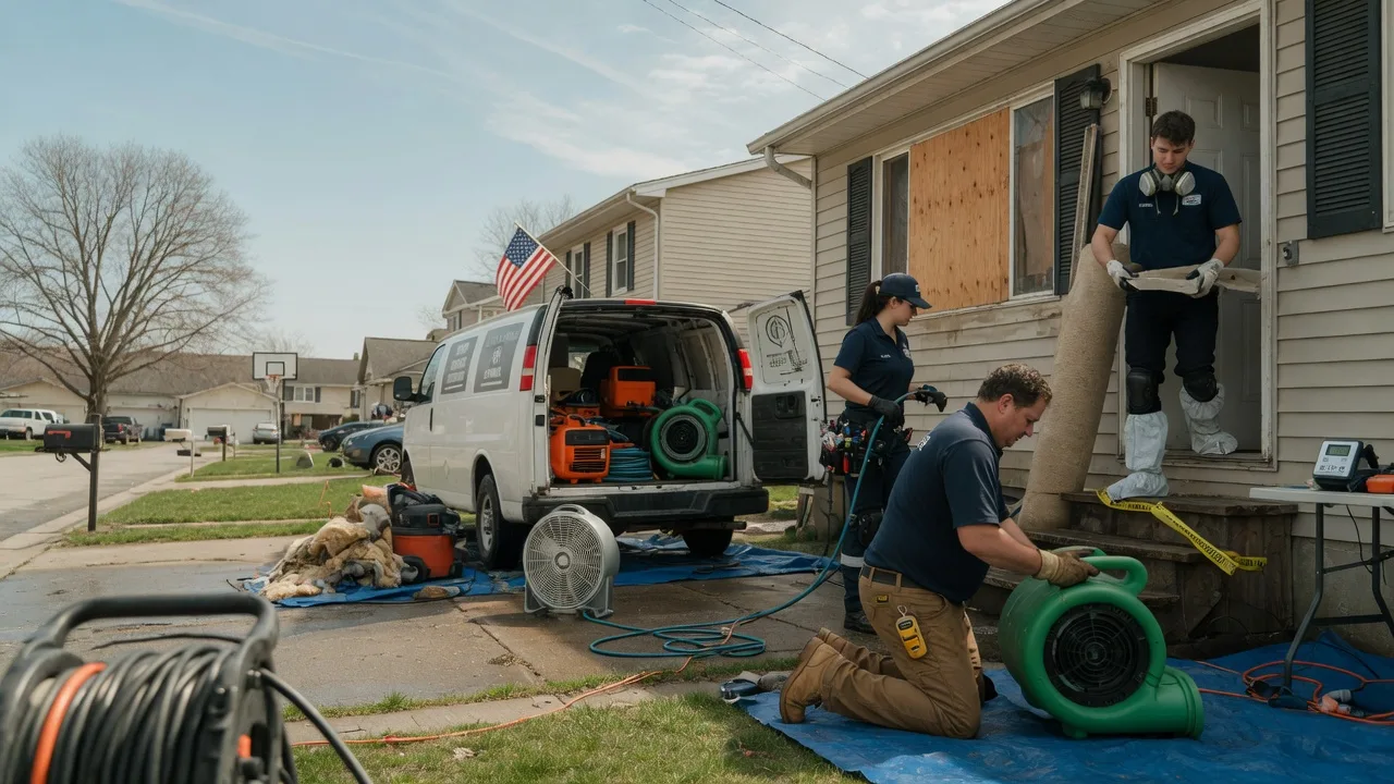 Water Damage Restoration in Hilliard, OH near me